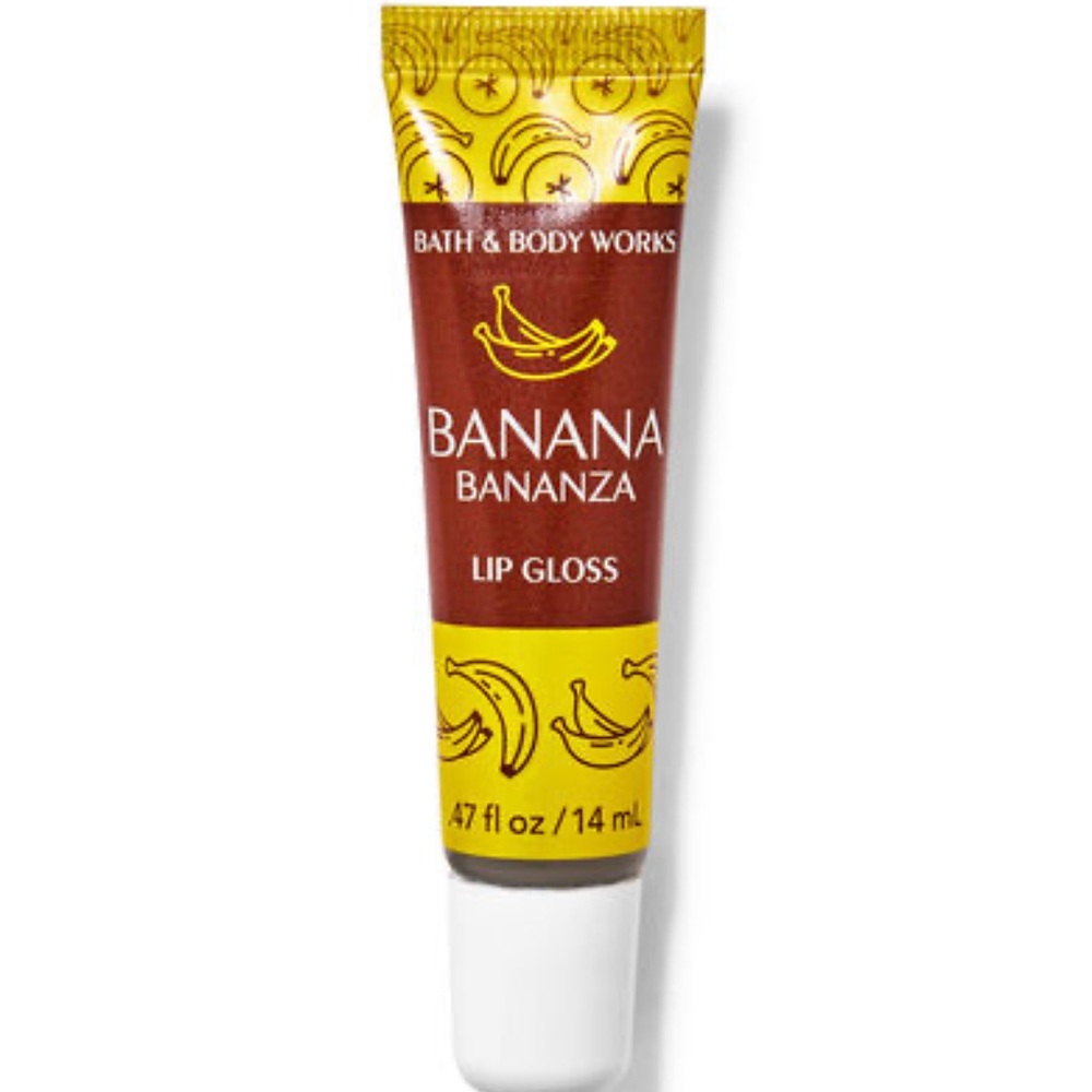 🍌 BBW Banana Bananza Lip Gloss NEW